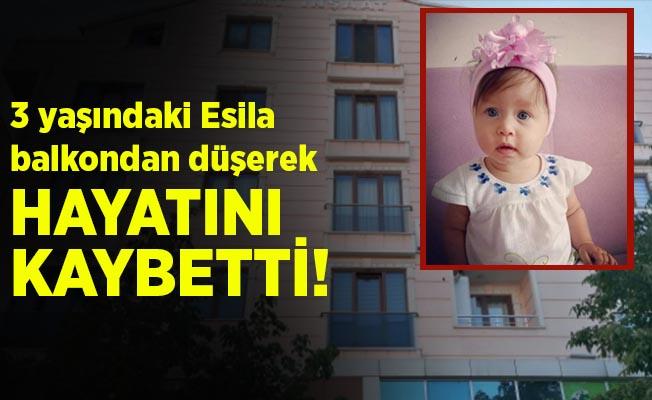 3 yaşındaki Esila, 4. kattan düşerek feci şekilde can verdi!
