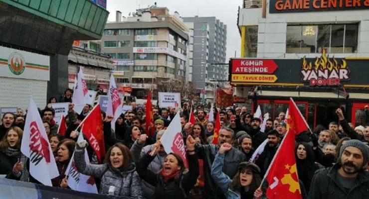 Ankara, İstanbul ve İzmir’de yüksek doğalgaz faturalarına karşı eylem yapıldı!