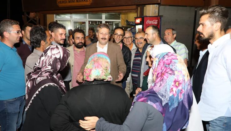 Başkan Palancıoğlu  Kıranardı Halkı ile Buluştu