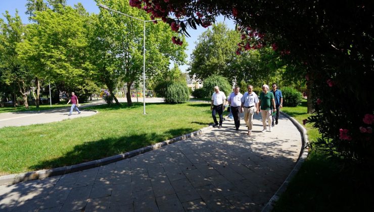 Belediye Başkanı Kılınç, Mimar Sinan Parkı Projesini İnceledi