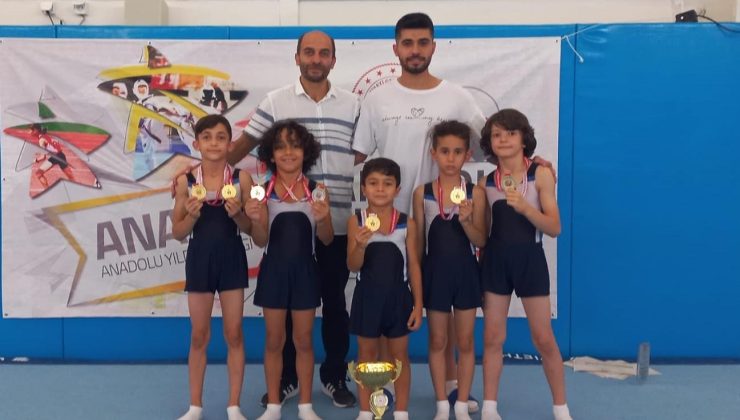 Cimnastik Kayseri takımı Türkiye Şampiyonu oldu