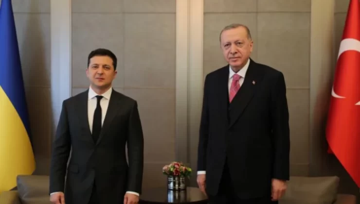 Erdoğan, Zelenskiy’le görüştü
