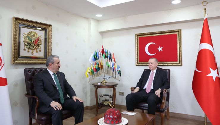 Erdoğan’dan Destici’ye ziyaret
