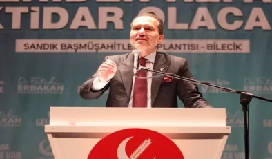 Fatih Erbakan Bilecik’ten seslendi