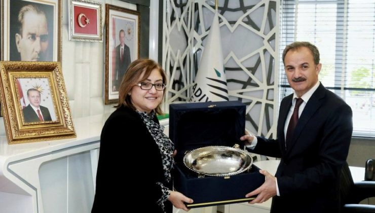 Gaziantep Valisi Gül ve BŞB Başkanı Şahin’den, Başkan Kılınç’a Ziyaret