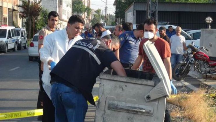 Hatay Antakya’da, çöp konteynere atılmış bebek cesedi bulundu!