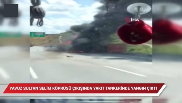 İstanbul Yavuz Sultan Selim Köprüsü çıkışında son dakika büyük patlama!