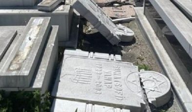 İstanbul’da  Yahudi Mezarlığı’na saldırı
