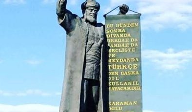Karamanoğlu Mehmet Bey’in 13 Mayıs 1277’de ünlü Türk Dil Fermanı