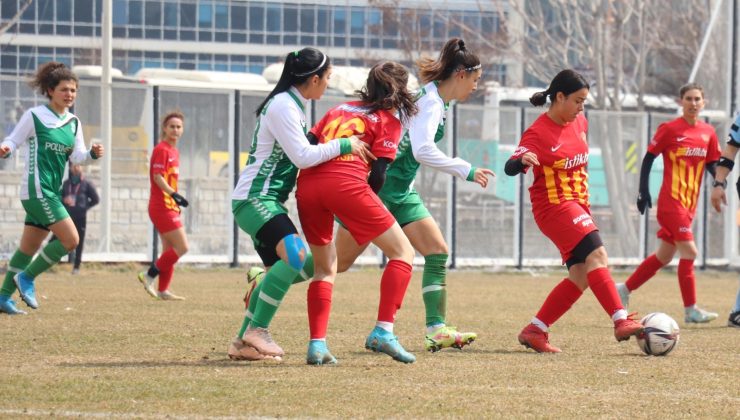 Kayseri Kadın FK, Dudullu’ya mağlup oldu