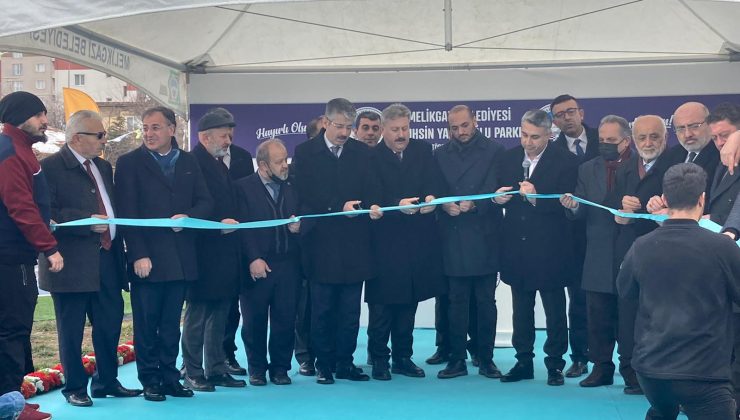 Muhsin Yazıcıoğlu Parkı açıldı