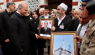 Şehit Jandarma Sami Yılmaz camii açıldı