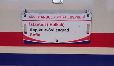 Türkiye Bulgaristan  tren seferleri açıldı