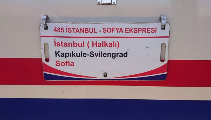 Türkiye Bulgaristan  tren seferleri açıldı