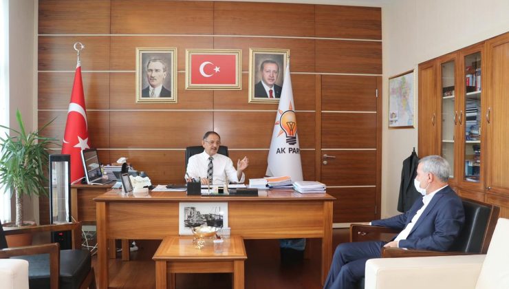 Yeşilyurt Belediye Başkanı Mehmet Çınar, Ankara’da Ziyaretlerde Bulundu