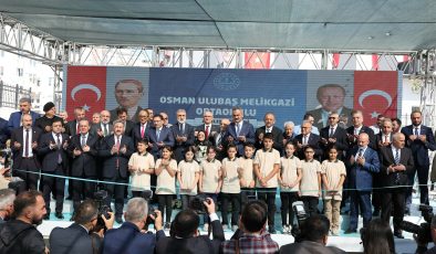 Osman Ulubaş Eğitim Kompleksi açılış töreni