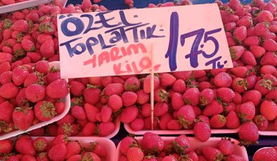 Semt pazarında bu haftanın sebze ve meyve fiyatları