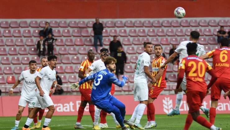 Kayserispor Ziraat Kupasında 4’üncü tura yükseldi
