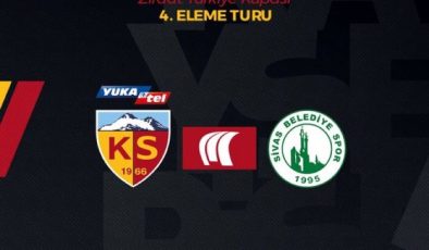 Kayserispor Türkiye Kupası 4’üncü Turunda Sivas Belediyespor ile eşleşti