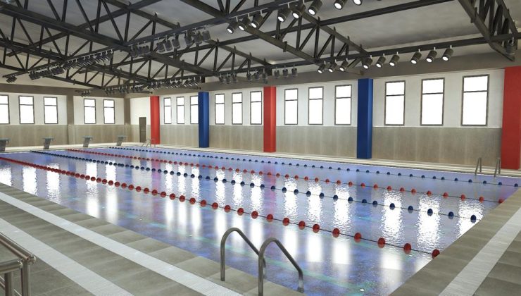 Yarı Olimpik Kapalı Yüzme Havuzu yapılacak
