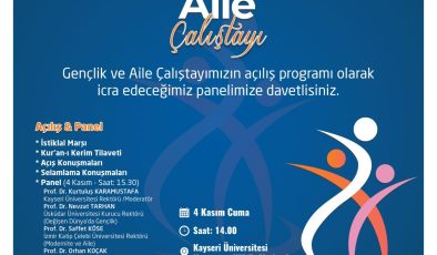 Cihannüma Derneği, 126 akademisyeni Kayseri’de buluşturacak