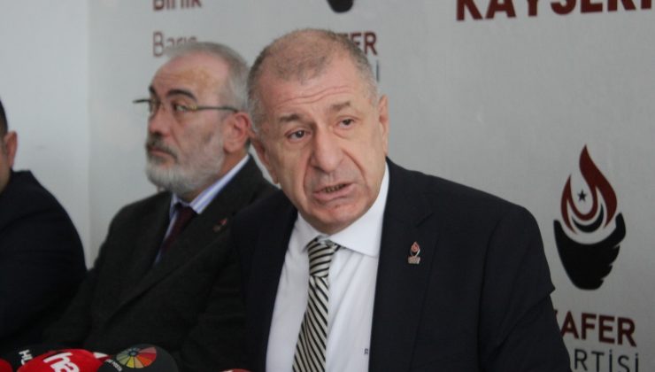 Ümit Özdağ: “Erdoğan bu seçimde aday olamaz”