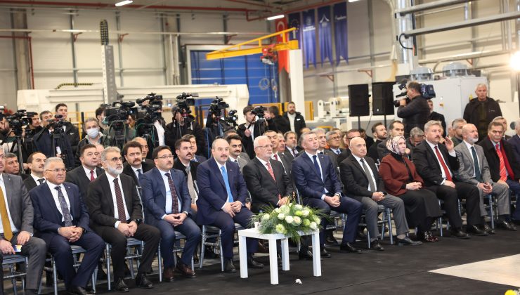 Sanayi ve Teknoloji Bakanı Mustafa Varank Kayseri de