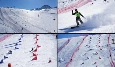 Snowboard Türkiye Şampiyonası başladı