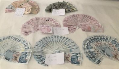 42 bin 500 lira sahte para ile yakalandı