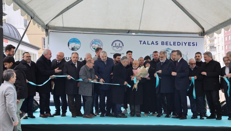 Talas Büyükperdah Camii Açıldı