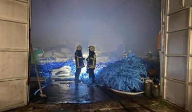 Plastik Ambalaj Fabrikasında Yangın Çıktı