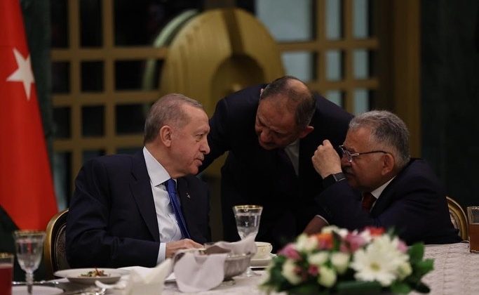 Cumhurbaşkanı Erdoğan İle Görüştü