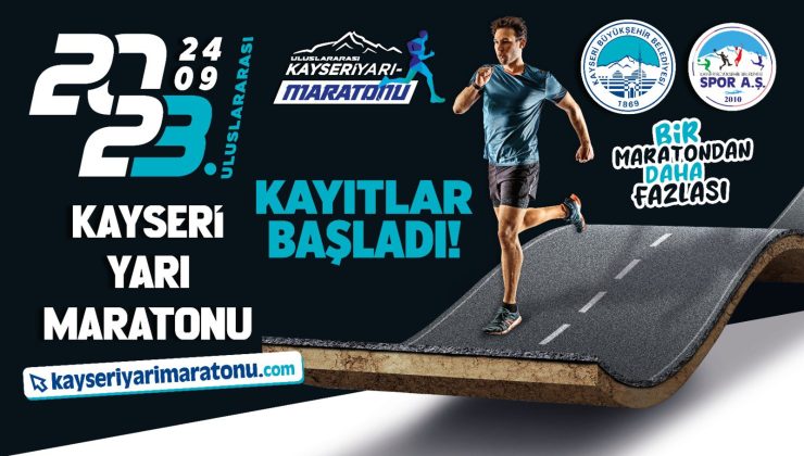Uluslararası Kayseri Yarı Maratonu ‘Mimar Sinan’ teması ile düzenlenecek