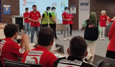 AFAD, AFED Arama Kurtarma Derneği gönüllülerine eğitim verdi