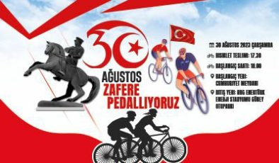 30 Ağustos günü “Zafere pedallıyoruz” bisiklet turu gerçekleşecek