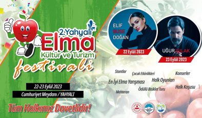 Yahyalı Elma Kültür ve Turizm Festivali düzenlenecek