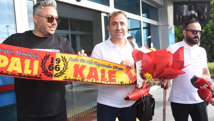 Kayserispor’un yeni teknik direktörü Recep Uçar Kayseri’de