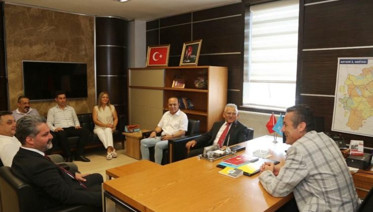 Başkan Büyükkılıç’tan CHP ve İYİ Parti’ye ziyaret