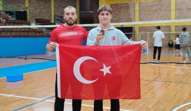 Kayserili Badmintoncu Hasan Can, Hırvatistan’dan madalyayla döndü
