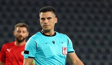 Hatayspor – Kayserispor maçını Sarper Barış Saka yönetecek