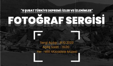 Kayseri Mimarlar Odası’ndan “6 Şubat Türkiye Depremi: İzler ve İzlenimler” sergisi