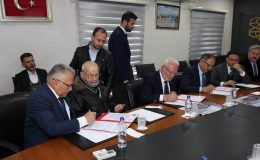 Osman Ulubaş Köşk İlkokulu ve Ortaokulu Protokolü imza tören