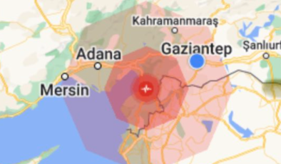 Hatay da Kırıkhan merkezli 4.8 büyüklüğünde deprem