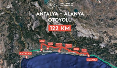 Antalya – Alanya Otoyolu ihalesi yapıldı