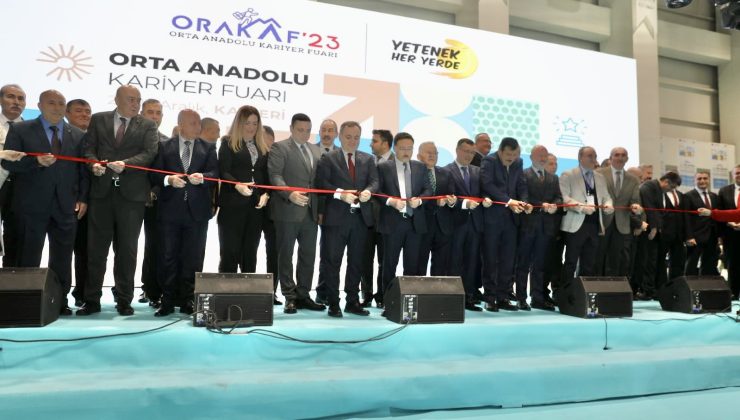 Orta Anadolu Kariyer Fuarı ORAKAF Açıldı