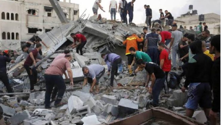 İsrail uçakları  Şucaiyye’yi bombaladı