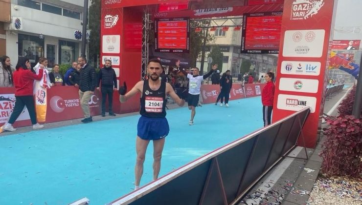 Kayserili atlet Gaziantep’den altın madalyayla döndü
