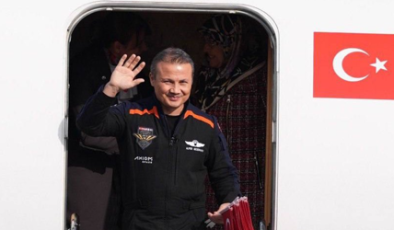 Türkiye’nin İlk Astronotu ülkeye döndü