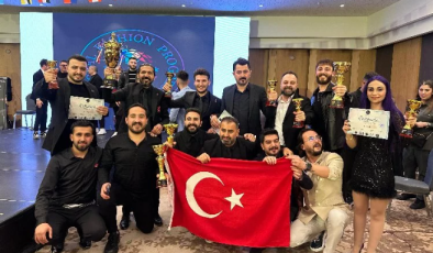Türk Milli Takımı Kuaför Yarışması’nda dünya şampiyonu oldu