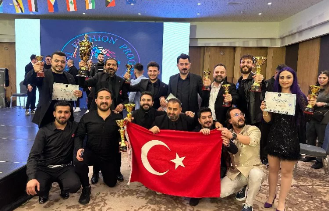 Türk Milli Takımı Kuaför Yarışması’nda dünya şampiyonu oldu